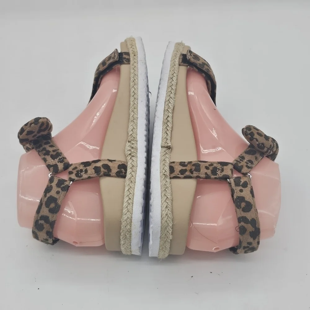 Treasure & Bond Eliza Sandals Tan Leopard Size 5 - Picture 10 of 13